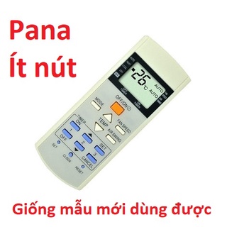 Pana Ít nút - Remote Điều khiển Máy lạnh Điều hòa Pana (Loại thường, ít nút - Giống mẫu mới dùng được)