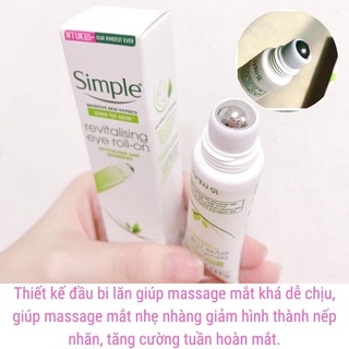 Lăn dưỡng mắt Simple 15ml