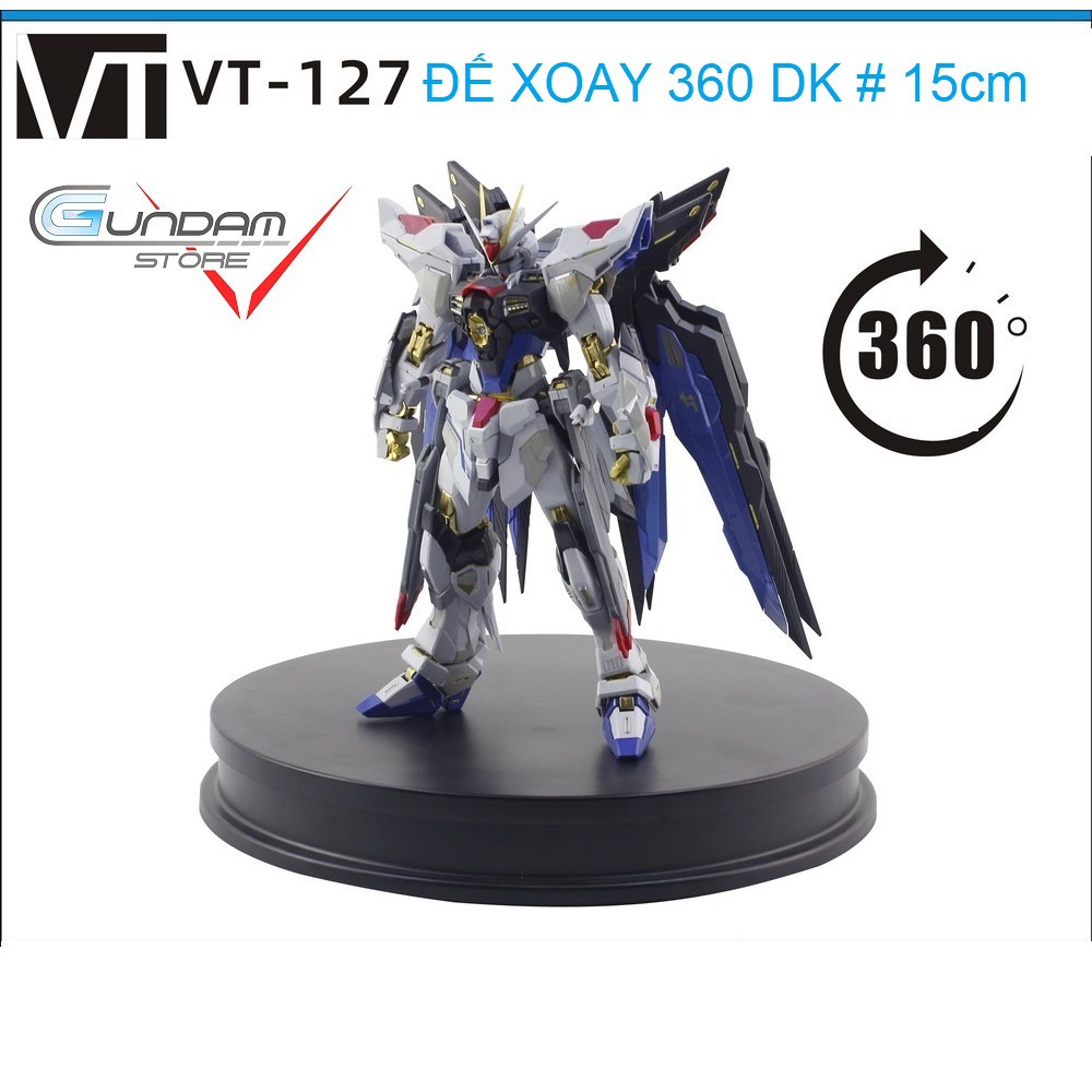 Đế Trưng Bày Mô Hình Xoay 360 Độ 2 Màu Trắng Đen Size Nhỏ Lựa Chọn Đồ Chơi Lắp Ráp Anime Nhật