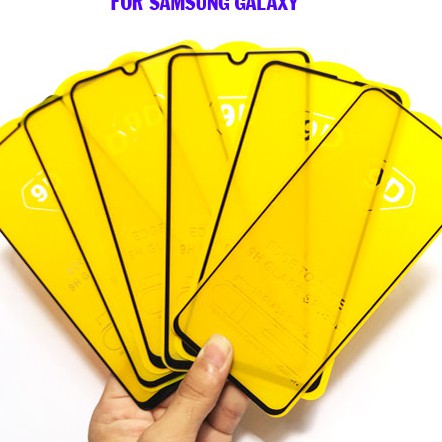 Kính cường lực Samsung Full màn cho A72,Note 10 lite,S10 lite,J6 plus,J4 plus,A8,A6,J6,A7,A9,J8,J7 prime,J7 pro,J5prime