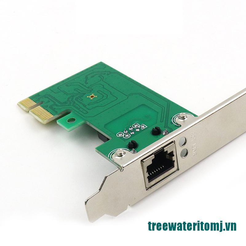 Card Mạng Pci-E 1000m Ethernet 10 / 100 / 1000m Ej45 Lan
