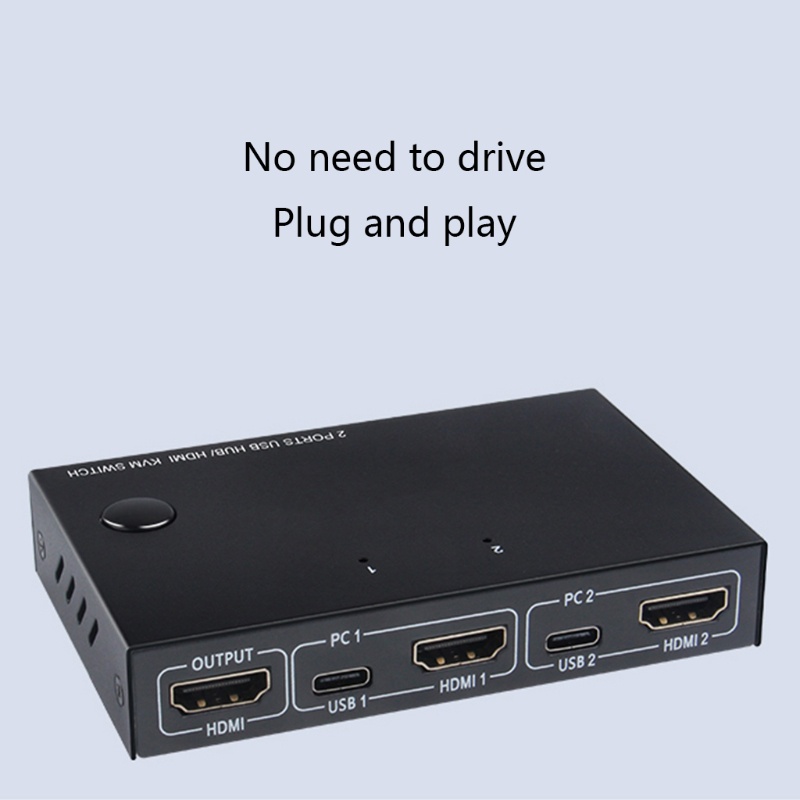 Bộ Chia Cổng Usb 10gbps Kvm Hdmi-Compatible