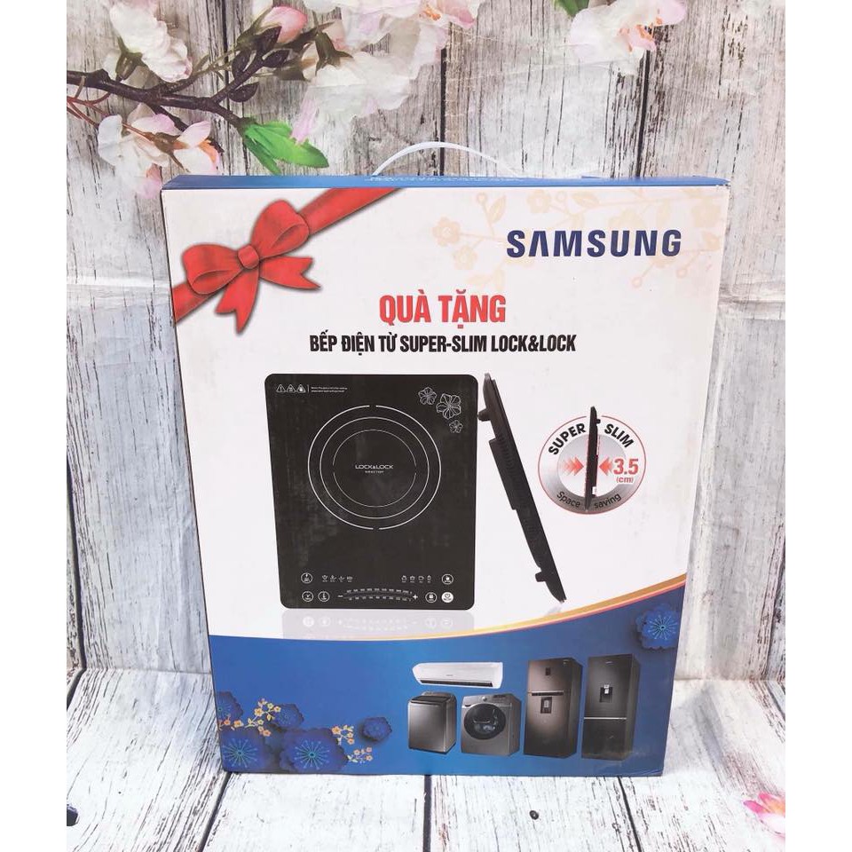 BẾP TỪ 2000W LOCK&LOCK SUPER SLIM EJI135-SS KM SAMSUNG