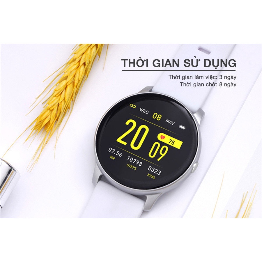 [Mã SKAMCLU9 giảm 10% đơn 100K] Đồng hồ thông minh KW19 - VIETPHUKIENHCM