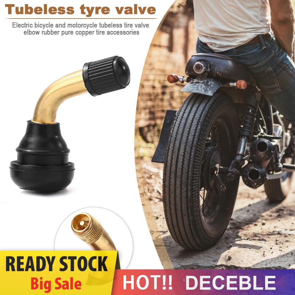Van Lốp Xe 90 Độ Bằng Đồng Chuyên Dụng Cho Xe Máy Scooter