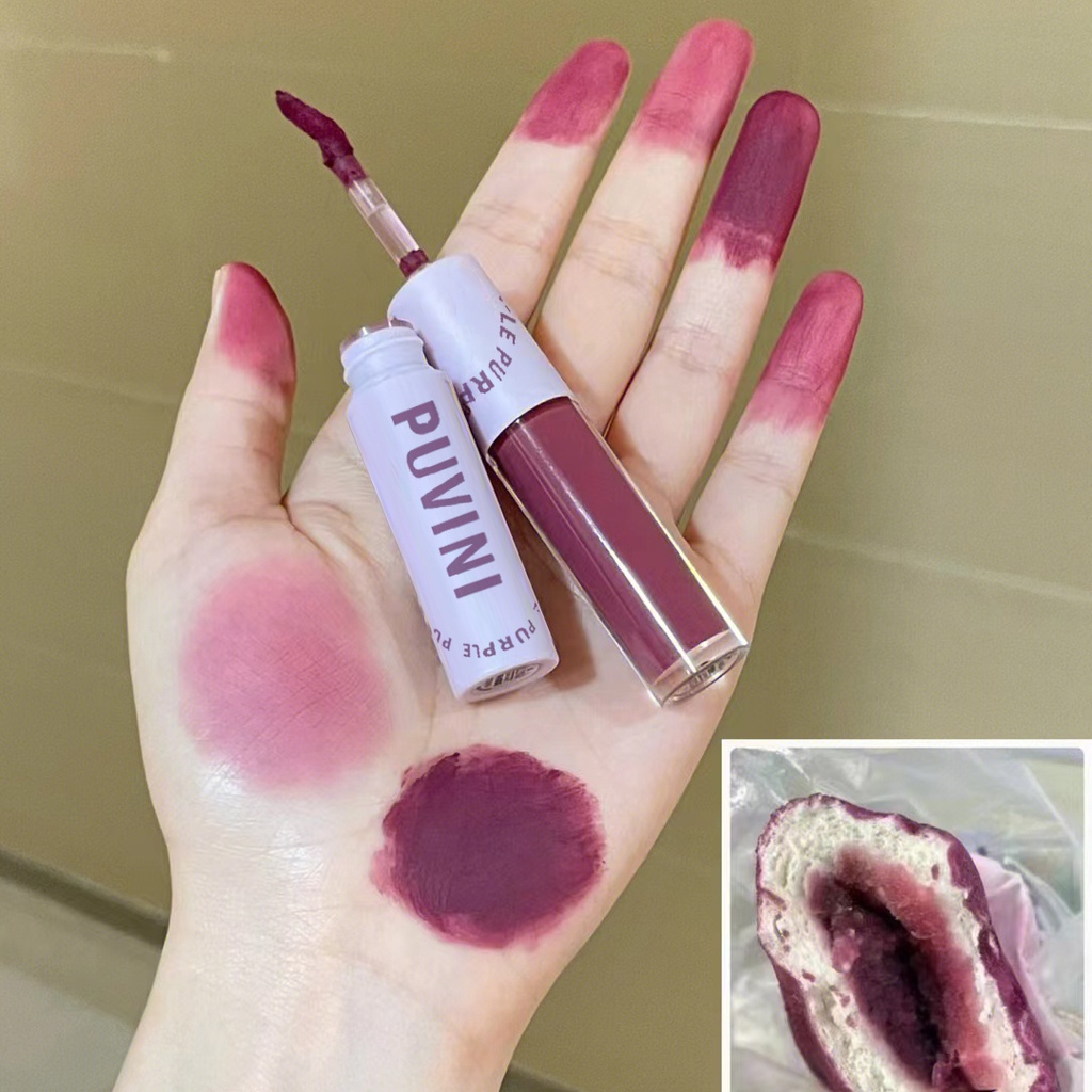 Son Kem Hai Đầu Cappuvini Tông Lì Chống Dính Cốc Chống Nước Lâu Trôi