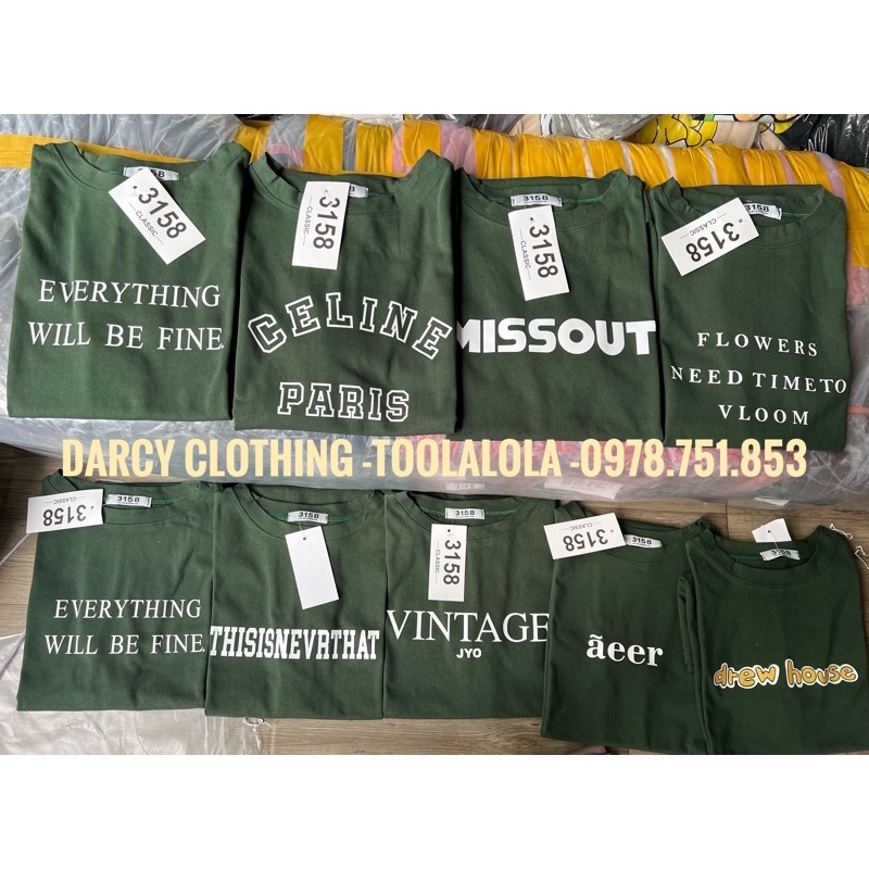 ÁO thun Màu Xanh Hot 𝑭𝑹𝑬𝑬𝑺𝑯𝑰𝑷 Phông 3158 dày dặn- áo thun unisex oversize