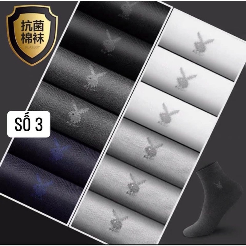 SET 12 ĐÔI TẤT PLAYBOY CHINH HÃNG