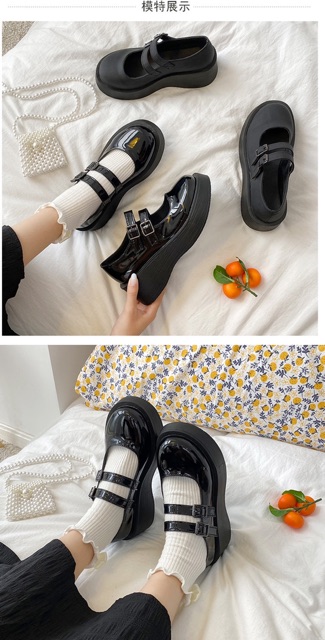 L14 Giày Lolita đế cao nữ sinh Nhật Bản 2021 | BigBuy360 - bigbuy360.vn