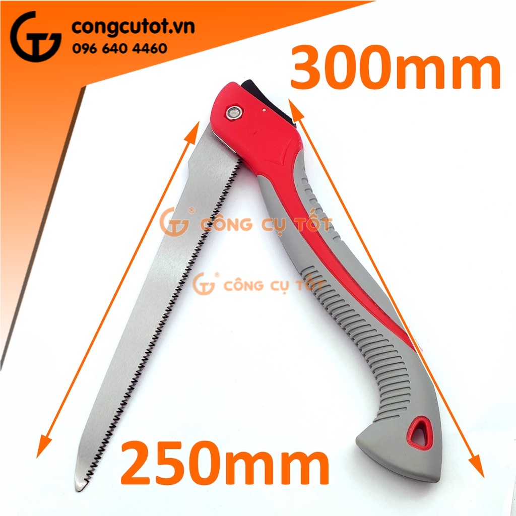 Cưa cành cán xếp 250mm lưỡi thép SK5 OKUMA OKM-501250