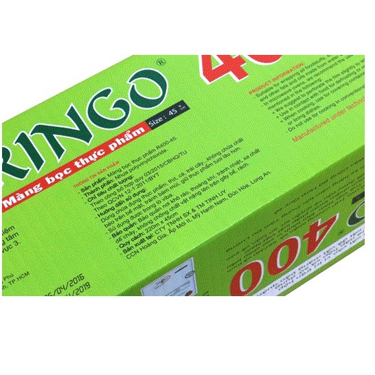 Màng Bọc Thực Phẩm Ringo 400SC chính hãng loại 30 cm