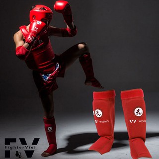 Giáp bảo vệ chân Muay Thái Wesing Bọc Ống Đồng Võ Thuật Cao Cấp - Shin Guards