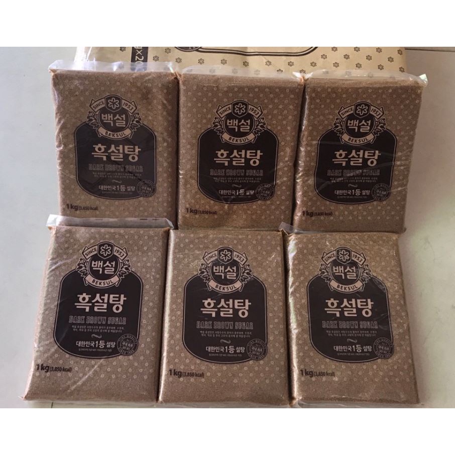 Đường đen Hàn Quốc chất lượng 100g