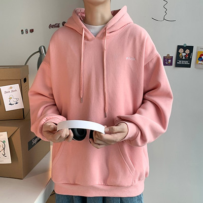 Áo khoác hoodie tay dài phong cách Hàn Quốc thời trang cho nam 5 màu tùy chọn cỡ M-5XL | BigBuy360 - bigbuy360.vn