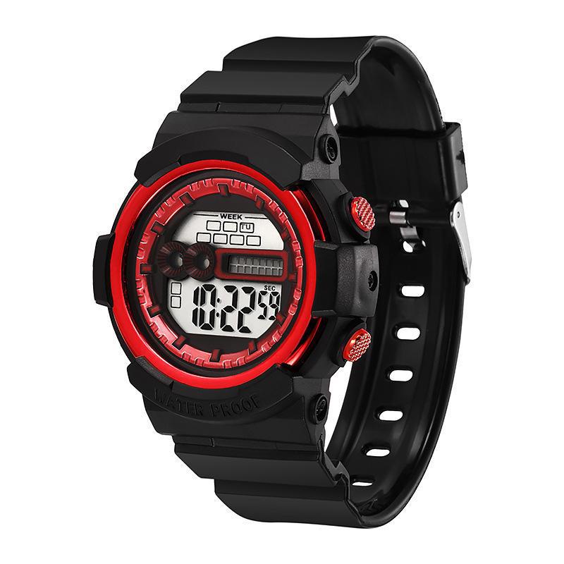 LWCC P001Đồng hồ điện tử đa năng chống thấm nước tùy chọn màu sắc