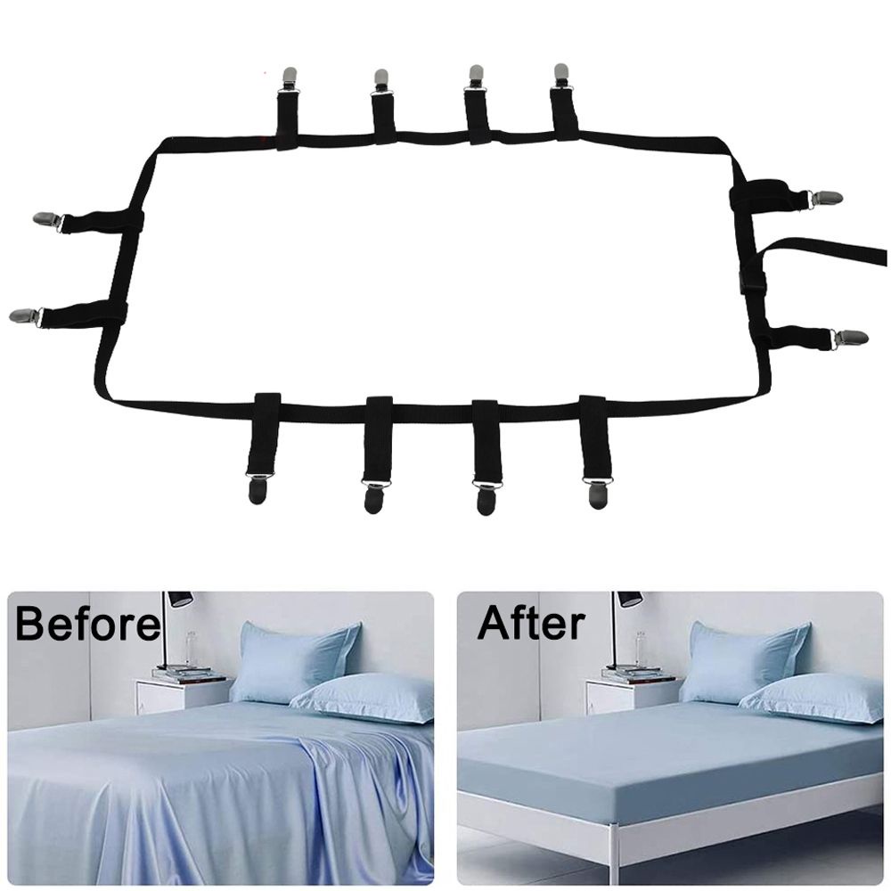 CONOPERYKẹp ga trải giường  12 móc co giãn giữ cố định chống trượt an toàn tiện dụng