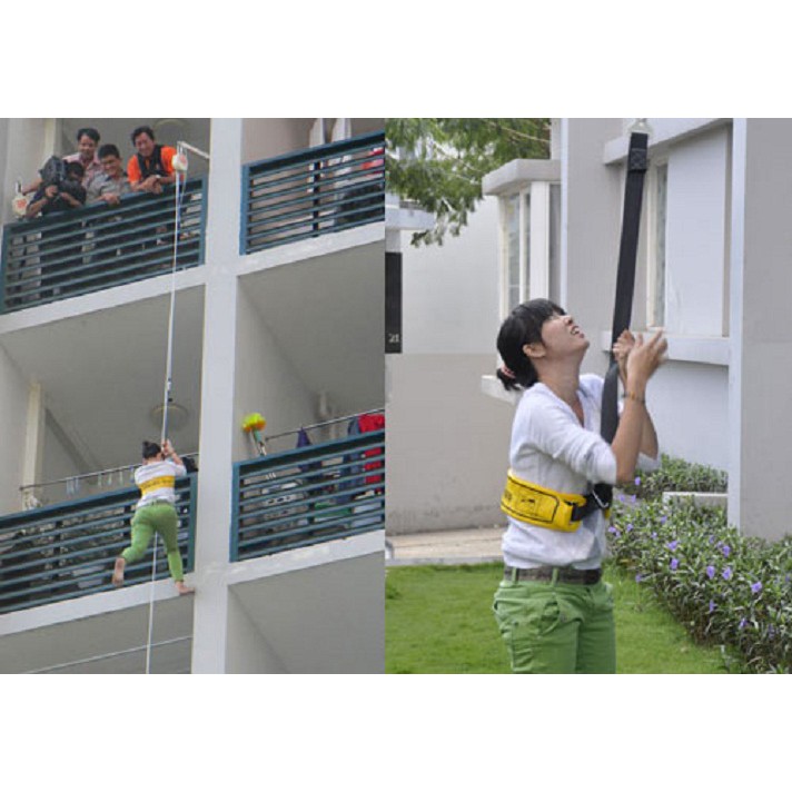 Dây thoát hiểm Chung cư Hàn Quốc _Đã bao gồm móc