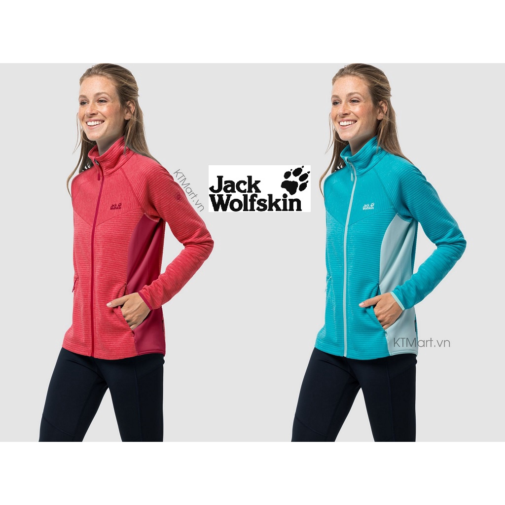 Áo khoác nỉ Jack Wolfskin Active Tongari W Fleece Jacket Women 1709401 size S, M, L