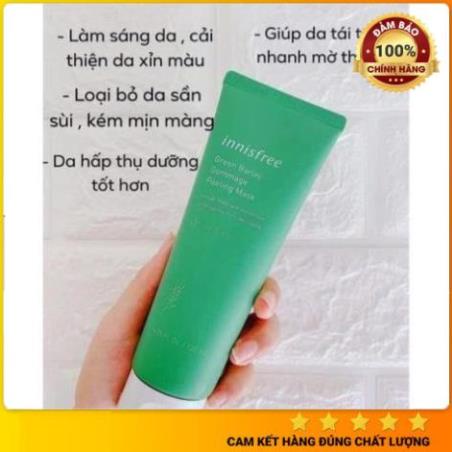 [CHÍNH HÃNG] Tẩy Da Chết, Mặt Nạ Tẩy Tế Bào Chết Lúa Mạch INNISFREE 120ML Giúp Làn Da Mịn Màng Và Tươi Sáng | BigBuy360 - bigbuy360.vn
