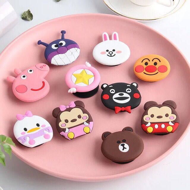 Giá Đỡ Điện Thoại POPSOCKET Silicon Hình Thú Siêu Ngầu | BigBuy360 - bigbuy360.vn