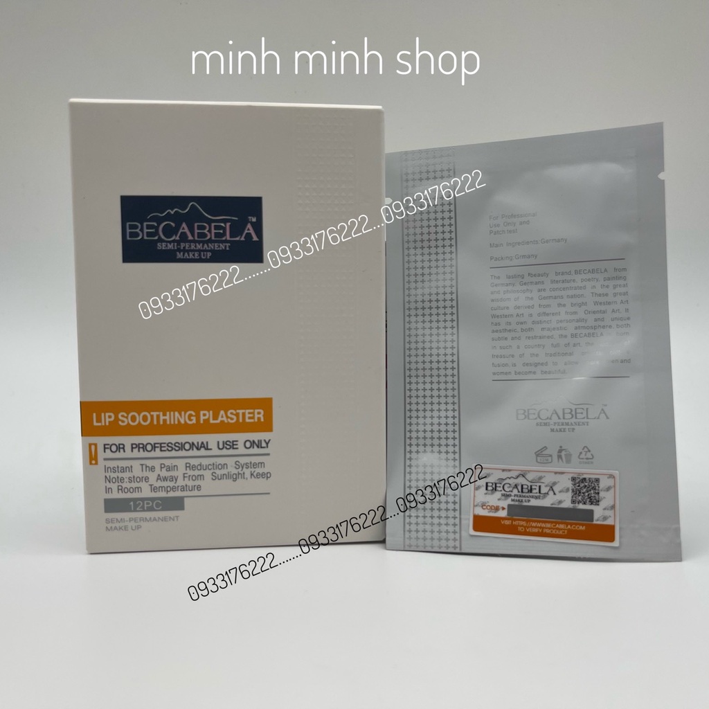 Combo Miếng Dán Môi Becabela Dùng Trong Thẩm Mỹ
