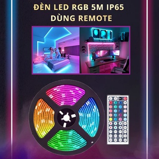 Đèn Led TikTok quay TikTok, đèn màu trang trí video clip hỗ trợ các Tiktoker triệu views 5m Remote IP65