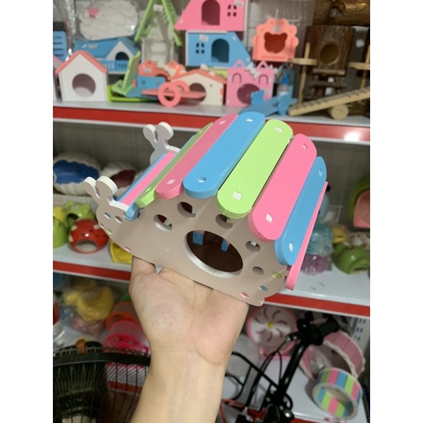 nhà gỗ ép ốc sên