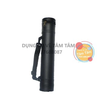 [ TÂM TÂM ]-Ống đựng giấy vẽ da, Ống da đựng giấy A3 A4 Fi 73 đường kính 7.3cm dài 38cm-