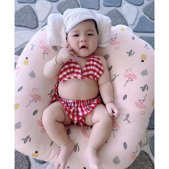 Bikini 2 mảnh cho bé, Đồ bơi cho bé từ sơ sinh 3-15kg