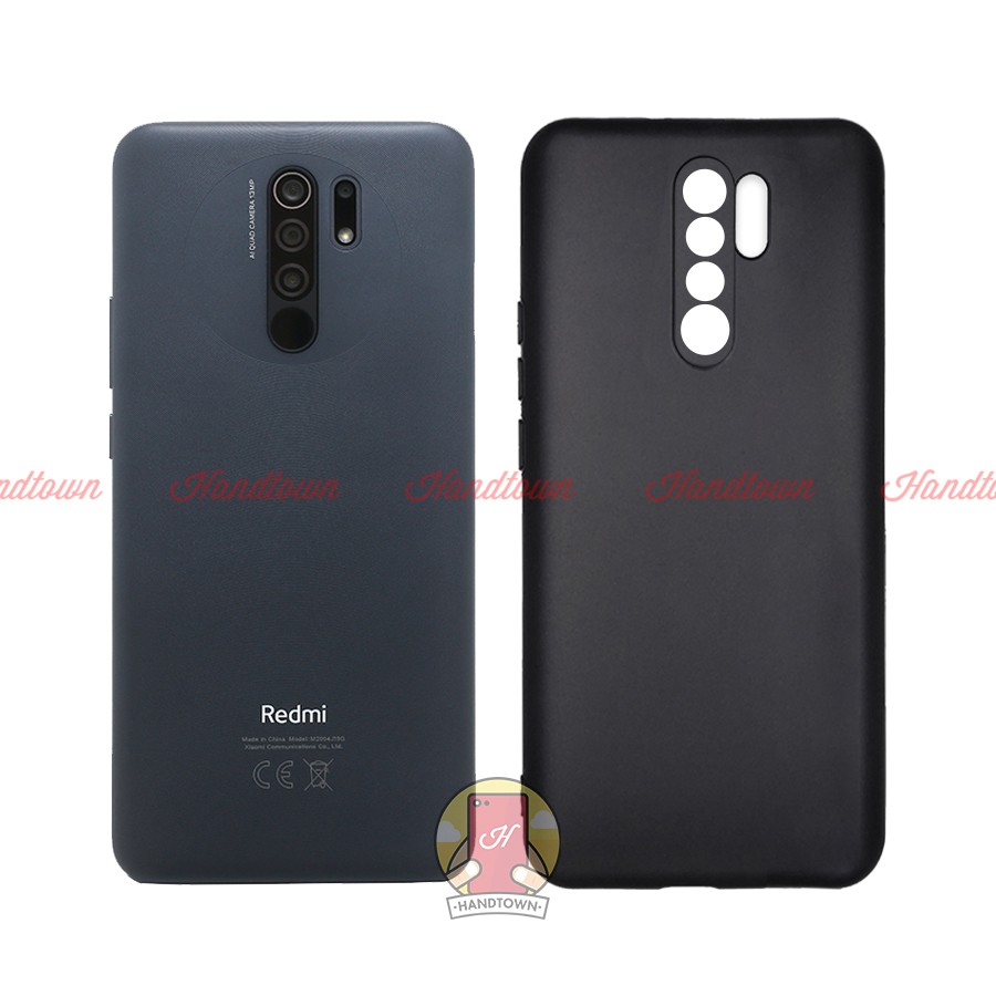 Ốp Lưng Redmi 9 / 9A / 9C Silicone TPU Dẻo Đen Chống Ố