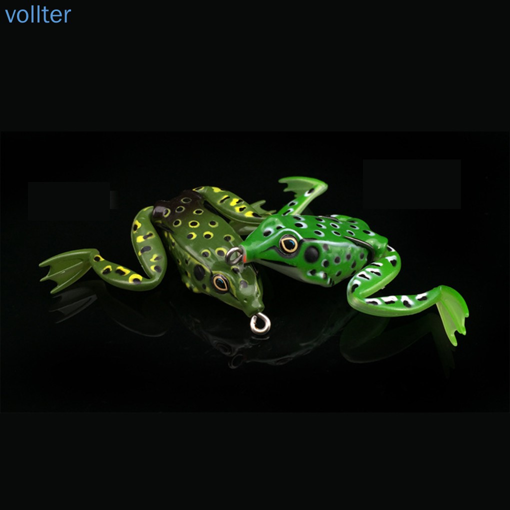【Sản phẩm khuyến cáo】5cm Frog Spinner Colorful Fishhook Fishing Hook Lure Minnow Salmon Fish Lure Trout Artificial Bait
