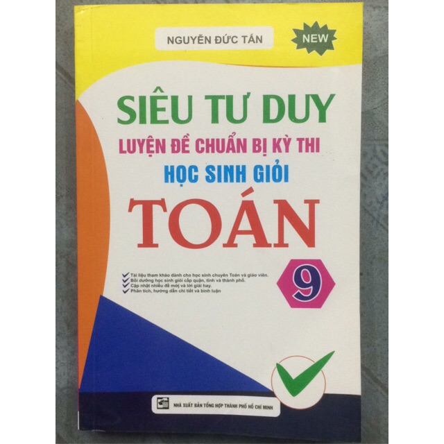 Sách - Siêu tư duy luyện đề chuẩn bị kỳ thi học sinh giỏi Toán 9