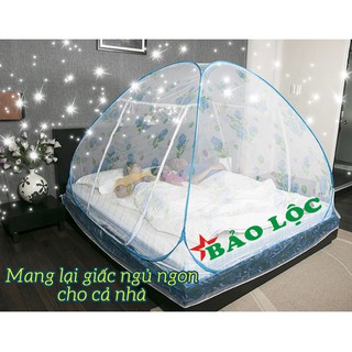 Mùng chụp tự bung 1m6 x 2m loại 2 cửa