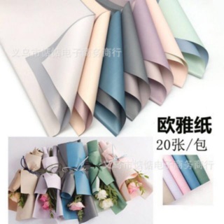 Giấy màu 2 mặt không thấm nước ( 60x60)