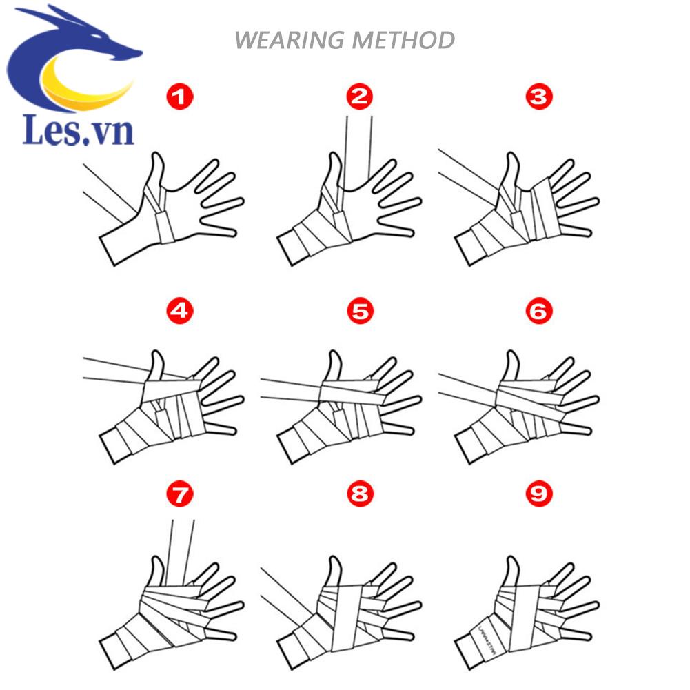 Set 2 Cuộn Dây Quấn Tay Tập Boxing / Muay Thái