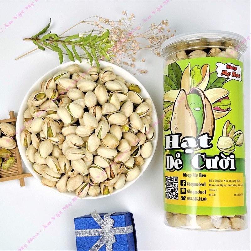 500Gr Hạt Dẻ Cười Mỹ - Không Tẫy Trắng - Không Chất Bảo Quản