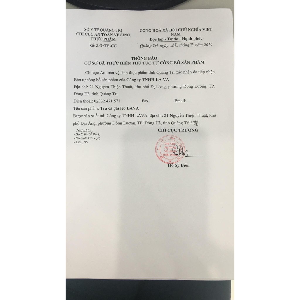 Trà Cà Gai Leo Lava- Hỗ trợ các vấn đề về Gan