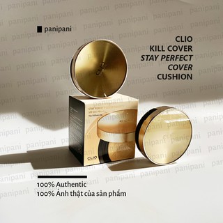 [100% Authentic] Set Phấn Nước kèm refill CLIO Stay Perfect Cover Cushion 15g SPF 50+ PA+++