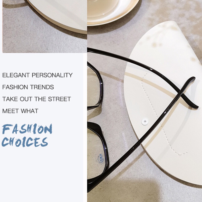 Mắt Kính Thời Trang Hàn Quốc Chống Ánh Sáng Xanh Hình Đa Giác