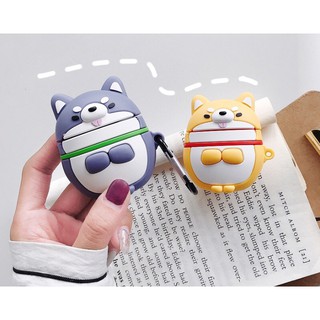 Ốp Airpods hình Chó Cute 2 mầu