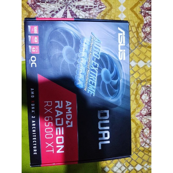 [SẴN HÀNG] CARD MÀN HÌNH ASUS RX 6500XT NEW BH 36TH