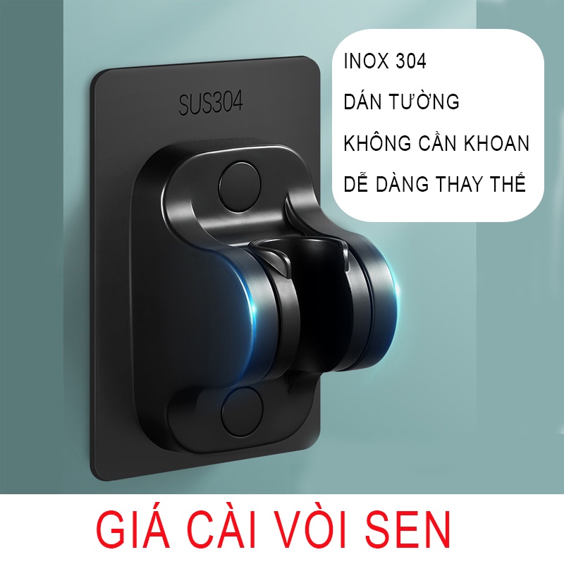 Bộ vòi xịt nhà vệ sinh toilet thép không gỉ cao cấp