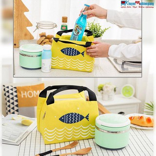 Túi Giữ Nhiệt Cao Cấp (Hình Cá)