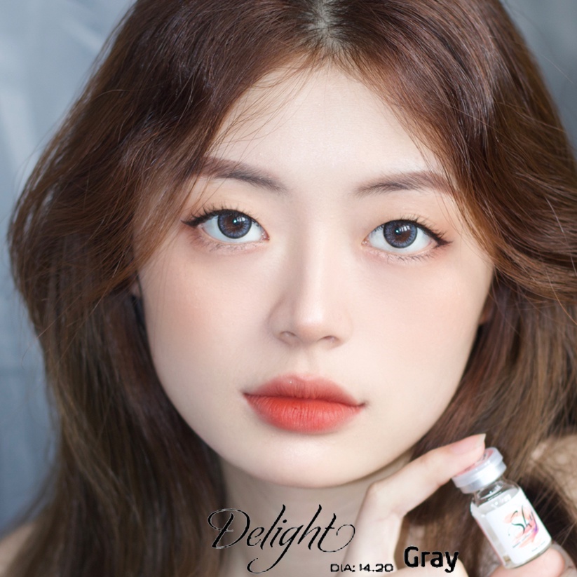 Sky Lens -Delight Gray 0 Độ-Made in Korea Chính Hãng Dia14.20
