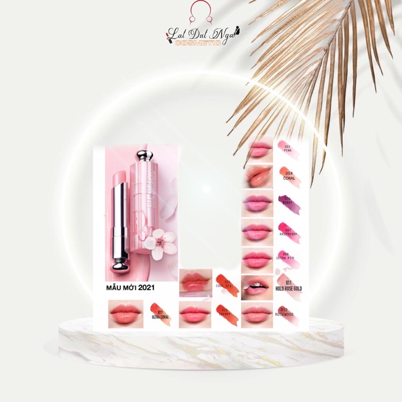 ( Mẫu Mới ) Son Dưỡng Dior Lip Glow 001. 004. Dior 8. 020. 029 - Nhiều Màu