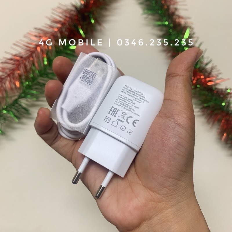 Bộ Sạc cáp nhanh zin LG và Cáp LG USB Type C zin