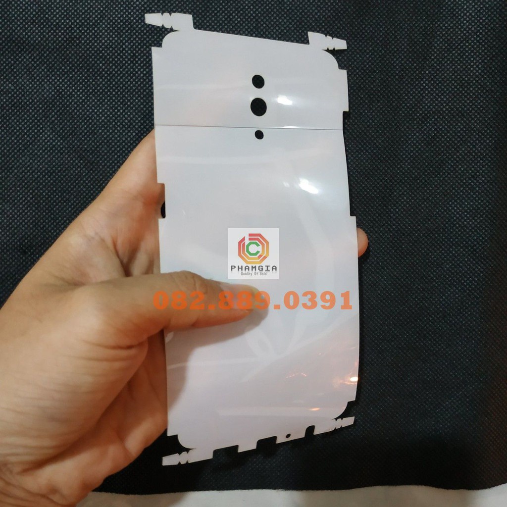 Dán PPF bóng, nhám cho oppo f11 /a9 2020/a5 2020/oppo reno màn hình, mặt lưng, full lưng viền siêu bảo vệ