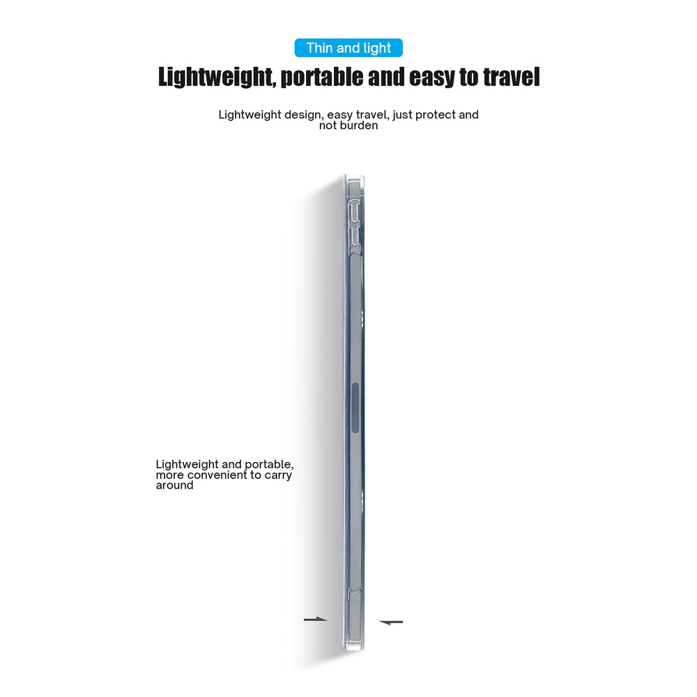 Bao da Máy Tính Bảng Dllencase 2021 cho Ipad Pro 11 M1 2019 2020 10.2 7 / 8th 2018 9.7 5 / 6th Mini 4 5 Air 4 10.5 10.9