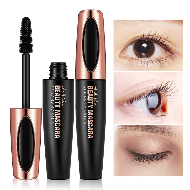 Mascara màu đen  giúp làm dày uốn cong và kéo dài ông mi