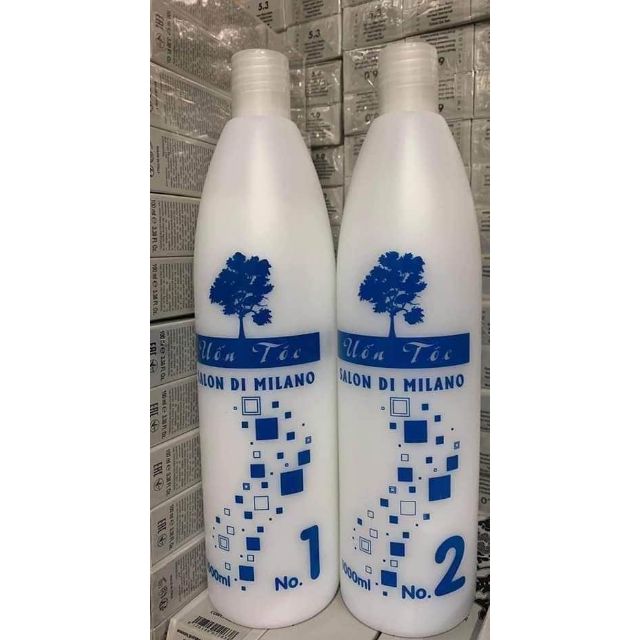 Uốn tóc setting Milano 1000ml căng sóng  về số lượng nhiều nhé